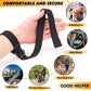 Baby Stroller Wheelchair Safety Wrist Strap Or Large Dog Leash, Second Layer Security For Retractable Dog Leash, Black With Blue