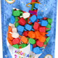 The Dreidel Company Hanukkah Dreidels 100 Bulk Pack Multi-Color Plastic Chanukah Dreidels With English Transliteration - Include