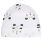 Gerber Baby Girls Cap And Mitten Sets 8Pc Pink Bear 0-3 Months