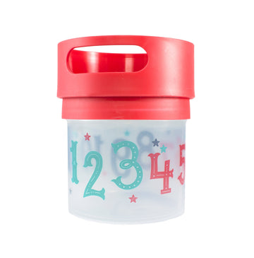 Munchie Mug Snack Cup 12 Oz Red