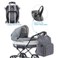 Besypro Baby Backpack Diaper Bag With Portable Changing Pad Multifunctional Large Unisex Nappy Changing Bags With Insulated Pock