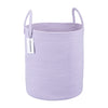 Xuanguo Rope Laundry Basket Hamper For Clothes Woven Storage Basket For Living Room Bedroom Boho Tall Rope Baskets For Blanket T