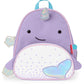 Skip Hop Toddler Backpack, Zoo Preschool Ages 3-4, Narwhal