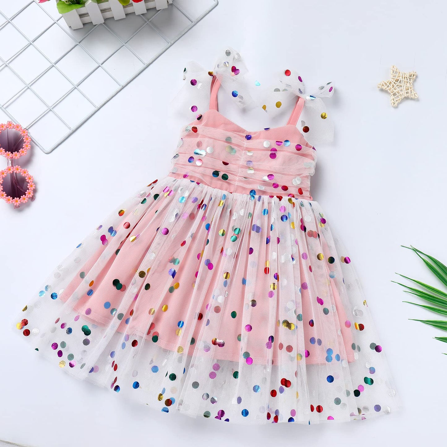 First Birthday Outfit Girl Dress: 1/2 1St 2Nd 3Rd 4Th 5Th 6Th Birthday Princess Dresses For Toddler Kids Cake Smash Baby Boho Ra