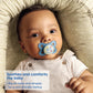 Mam Day & Night Pacifiers, Glow In The Dark Pacifier For Breastfed Babies, 16+ Months, Girl