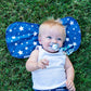 Dodo Babies 5-Pack Baby Burp Cloths - Soft, Absorbent Cotton Burp Cloths - includes Pacifier Case and 2 Pacifier Clips - Colors: