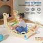 Bluewood 2024 8 In 1 Pikler Triangle Climbing Set Montessori Climbing Set Toddler Climbing Toys Indoor Baby Jungle Gym Pikler Cl
