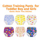 Alvababy Potty Training Pants Cotton Toddler Infant Baby Toilet Training Pants Absorbent Reusable Girls 3 Years Old Floral 4 Yea