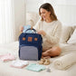 R For Rabbit Caramello Regal Baby Diaper Bag For Mother, Waterproof Kids Diaper Backpack For Mothers, Multifunctional Maternity 