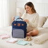 R For Rabbit Caramello Regal Baby Diaper Bag For Mother, Waterproof Kids Diaper Backpack For Mothers, Multifunctional Maternity 