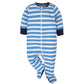 Onesies Brand Baby Boys 4-Pack 'N Play Footies And Toddler Sleepers, Blue Dino, 6-9 Months Us