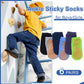 Hycles Boys Girls Non-Slip Toddler Socks Grip Ankle Sticky Sock Anti-Skid Socks For Kids 6 Pairs For 2-5 Years Kids