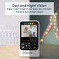 Babysense New Video Baby Monitor With Camera And Audio, Long Range, Room Temperature, Infrared Night Vision, Two Way Talk Back,