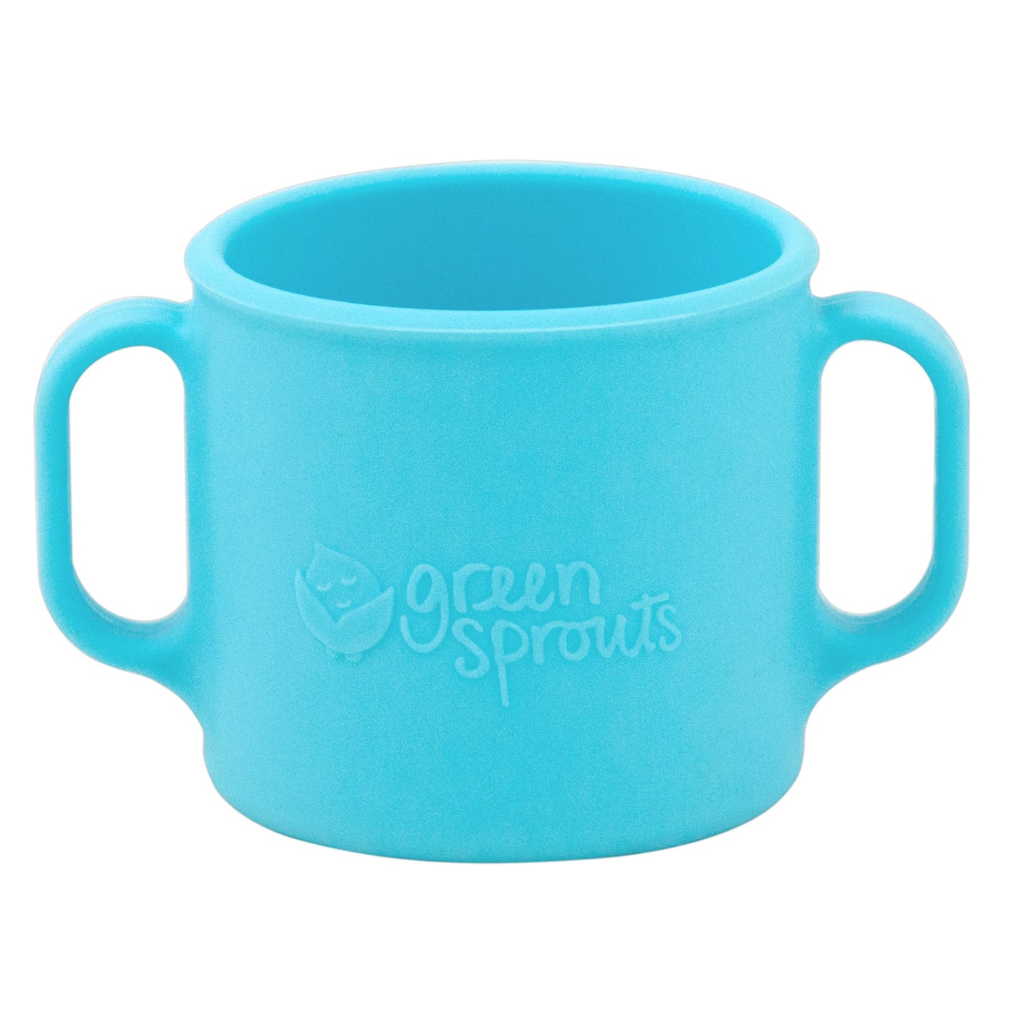 green sprouts Learning Cup | Silicone helps avoid harmful chemicals | Helps toddler develop independent drinking skills, 2 easy-