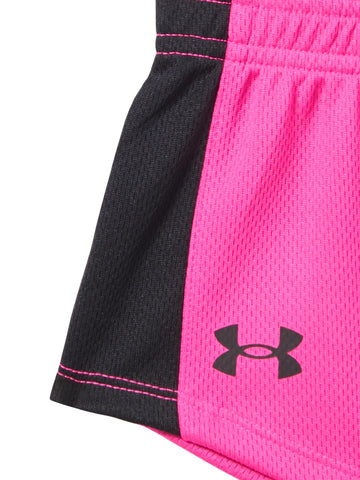 Under Armour Ua Mesh Short Set, Black, 24M