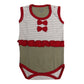 Kaboos 100% Cotton Multicoloured Bodysuit For Baby Girl (1218 Years)