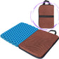 Masteymoh Small Foldable Seat Cushion 1-Inch Thick, Portable Gel Seat Cushion For Pressure Relief, Light Portable Seat Cushion F