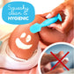 Bumco Mini Baby Diaper Cream Spatula With Case - Bpa-Free Silicone Diaper Spatula With Suction Cup, Wipe-Clean Baby Bum Brush, M