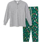 Gerber Unisex Baby Men'S 2-Piece Holiday Family Matching Pajamas, Ornaments