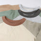 Honestbaby Multipack Long Sleeve T-Shirts Tee 100% Organic Cotton Infant Baby, Toddler, Little Kids Boys, Girls, Unisex, Sandy T