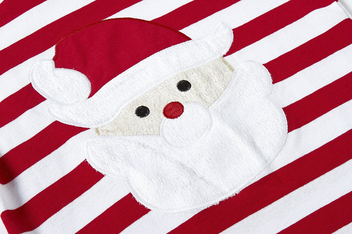 Family Feeling Baby Boys Girls' Santa Claus Christmas Cotton Long Sleeve Pajamas Sets T-Shirts Pants 12-18 Months