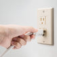 6-Pack Safety Innovations Self-Closing (2 Screw) Decora Outlet Covers- An Alternative To Wall Socket Plugs For Child Proofing Ou