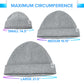 Defendershield Emf Radiation Protection Beanie Cap - Blocks Wireless Emf & 5G Radiation (Gray Child/Medium)