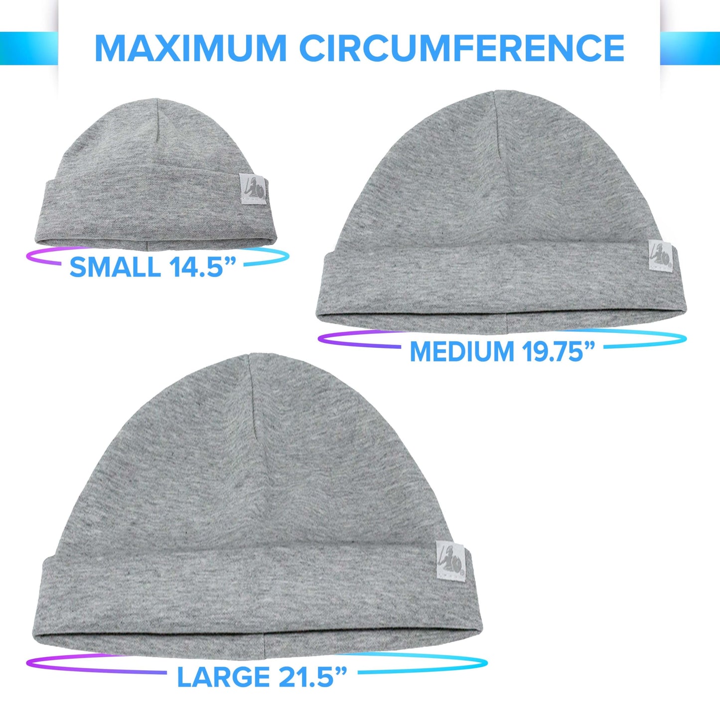 Defendershield Emf Radiation Protection Beanie Cap - Blocks Wireless Emf & 5G Radiation (Gray Child/Medium)