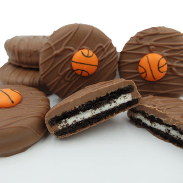 Philadelphia Candies Milk Chocolate Covered Oreo Cookies, Basketball Gift Net Wt 8 Oz