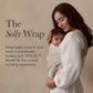 Solly Baby Wrap Carrier - Lightweight Baby Carrier - Newborn Baby Essentials - for Newborn, Infants and Baby 8-25 Lbs. Natural +