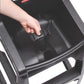 Rubbermaid Commercial Products Sturdy High-Chair, 33Lb Capacity, Black, Pre-Assmbled, Stackable, Fits Under Table For Child/Baby