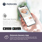 Motorola Baby Monitor Vm85 - Indoor Wifi Video With Camera & Mood Light - Hd 720P, Connects To Nursery App, 1000Ft Range, 2-Way