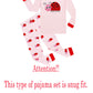 Kikizye Ladybug Baby Girls Long Sleeve Pajama Sets 100% Cotton Pjs Infant Size 18-24 Mothes