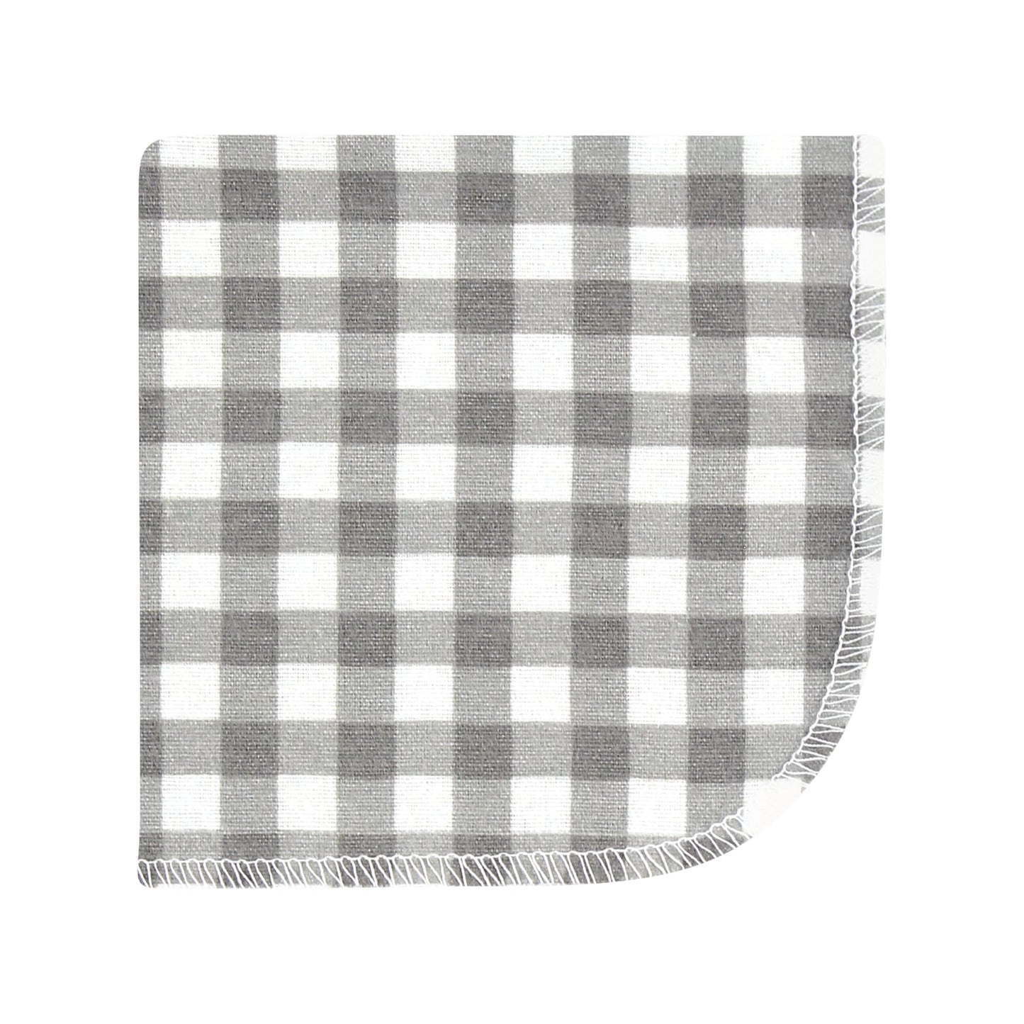Hudson Baby Unisex Baby Flannel Washcloths, Farm Friends Cream 12Pk, One Size