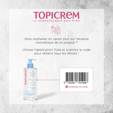 Topicrem Organic Baby Care 2 In 1 Cleansing Gel 500Ml