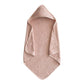 Mushie Baby Hooded Towel | Organic Cotton (Blush)