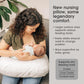 Boppy Nursing Pillow, Cream Retro Squiggles, Larger, More Supportive Pillow For Breastfeeding And Bottle Feeding, Firmer Fill, H
