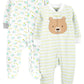 Simple Joys by Carters Baby 2-Pack 2-way Zip Cotton Footed Sleep and Play