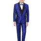 Jeetethnics Boys Blue Coat Suit Set With Waistcoat Shirt And Trousers (9041Bj)