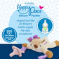 Dr. Brown'S Baby Lovey Pacifier And Teether Holder, Deer With Pink Happypaci, 100% Silicone, 0-6M