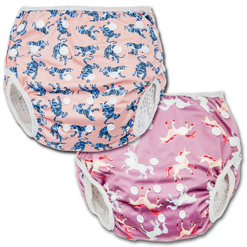 Joyo Roy Swim Diapers Size 6 Infant Swim Diaper Reusable Swim Diapers Swimming Diapers Waterproof Diapers For Swimming Water Dia