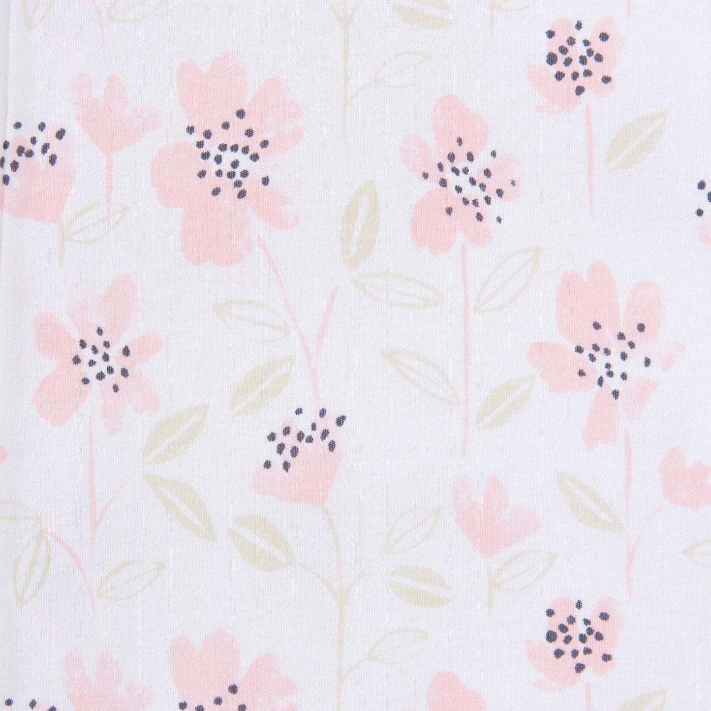 HALO SleepSack, 100% Cotton Wearable Blanket, Swaddle Transition Sleeping Bag, TOG 0.5, Wildflower Blush, Small, 0-6 Months