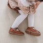 Epeius Baby Tights Newborn Girls Cable Knit/Ribbed Tights Soft Cotton Stockings Seamless Footed Leggings Pantyhose 0-6 Months (P