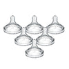 Dr. Brown'S Natural Flow Level 3 Wide-Neck Baby Bottle Silicone Nipple, Medium-Fast Flow, 6M+. 100% Silicone Bottle Nipple, 6 Co