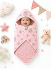 Newborn Baby Hooded Blanket