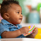Bright Starts Soothing Soft Serve Silicone Teether, Easy-Grasp Ice Cream Cone, BPA Free, Unisex, 3 Months+