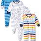 Onesies Brand Baby Boys 4-Pack 'N Play Footies And Toddler Sleepers, Dog, 0-3 Months Us