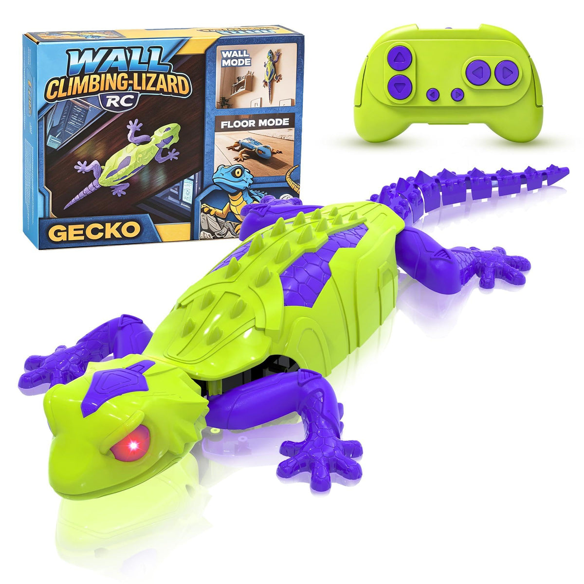 MESWEND RC Wall Climbing Gecko, Toys for 4 5 6 7 8 9 10 Year Old Boys