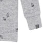 Modern Moments By Gerber Baby Hacci Snug Fit 2-Piece Pajama Set, Medium Grey Heather Acorn, 4T