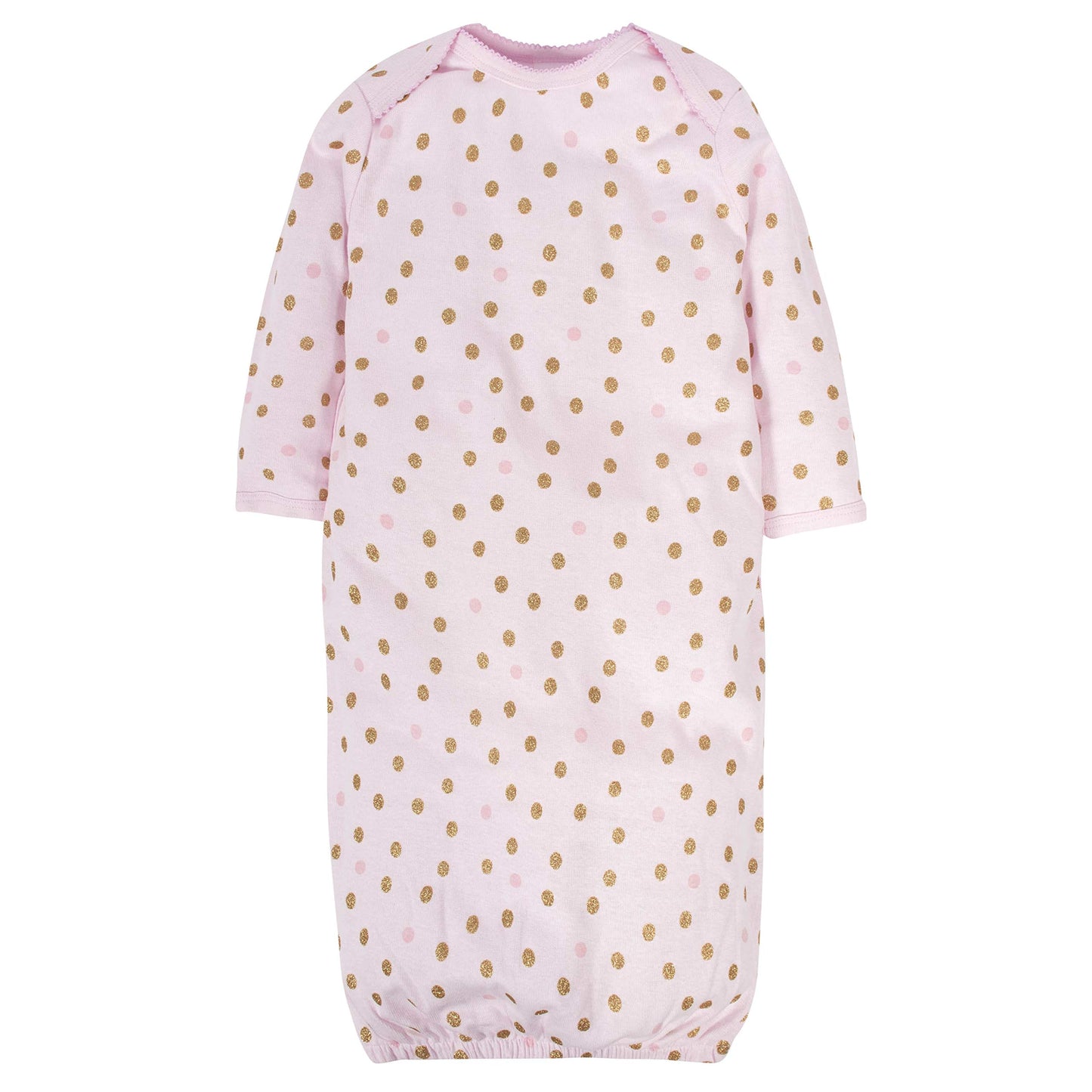 Gerber Unisex Baby Boy And Girls 4-Pack Sleeper Gown Castle Preemie